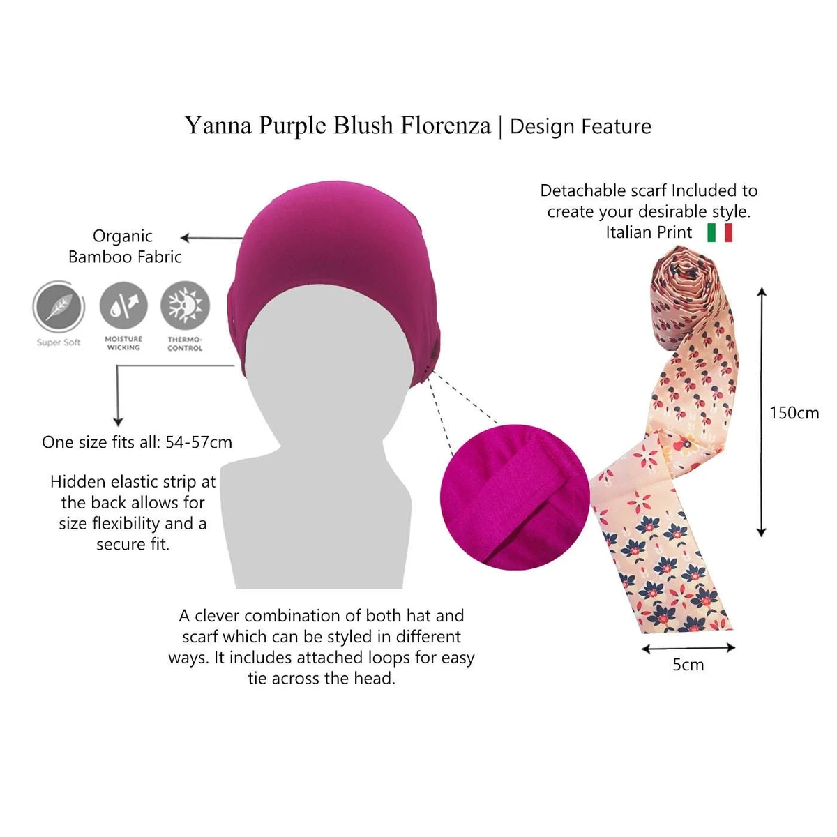 Yanna Purple Blush Florenza view 5