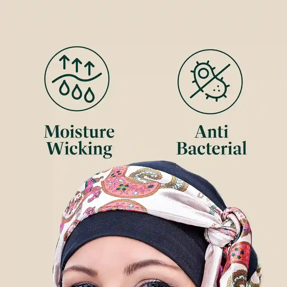 Yanna Black Velvet Alba Turquoise view 4